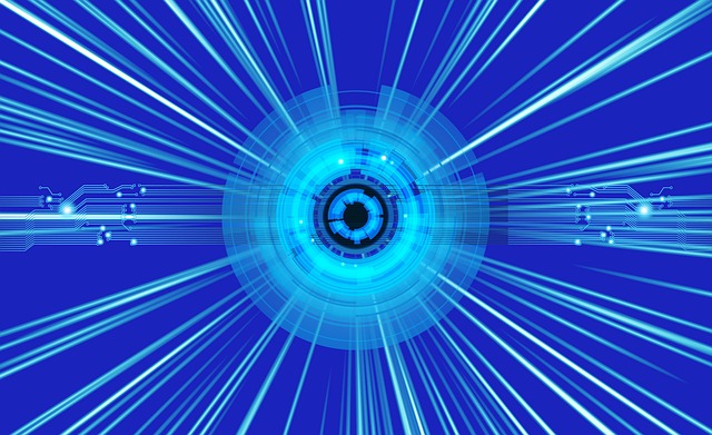 Abstract technology and light, representing innovation.